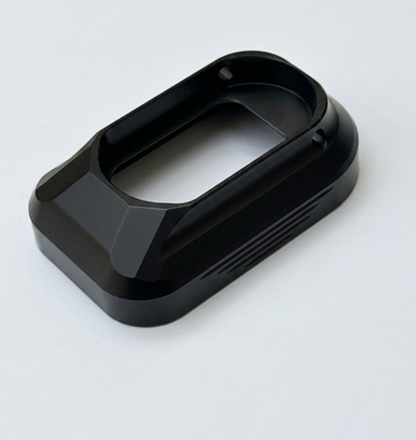 Heavy Magwell for Cheely Grips, ergonomic design, dual angle magwell, reduces recoil  for true weight distribution results in flatter sight picture and faster trouble free reloads.